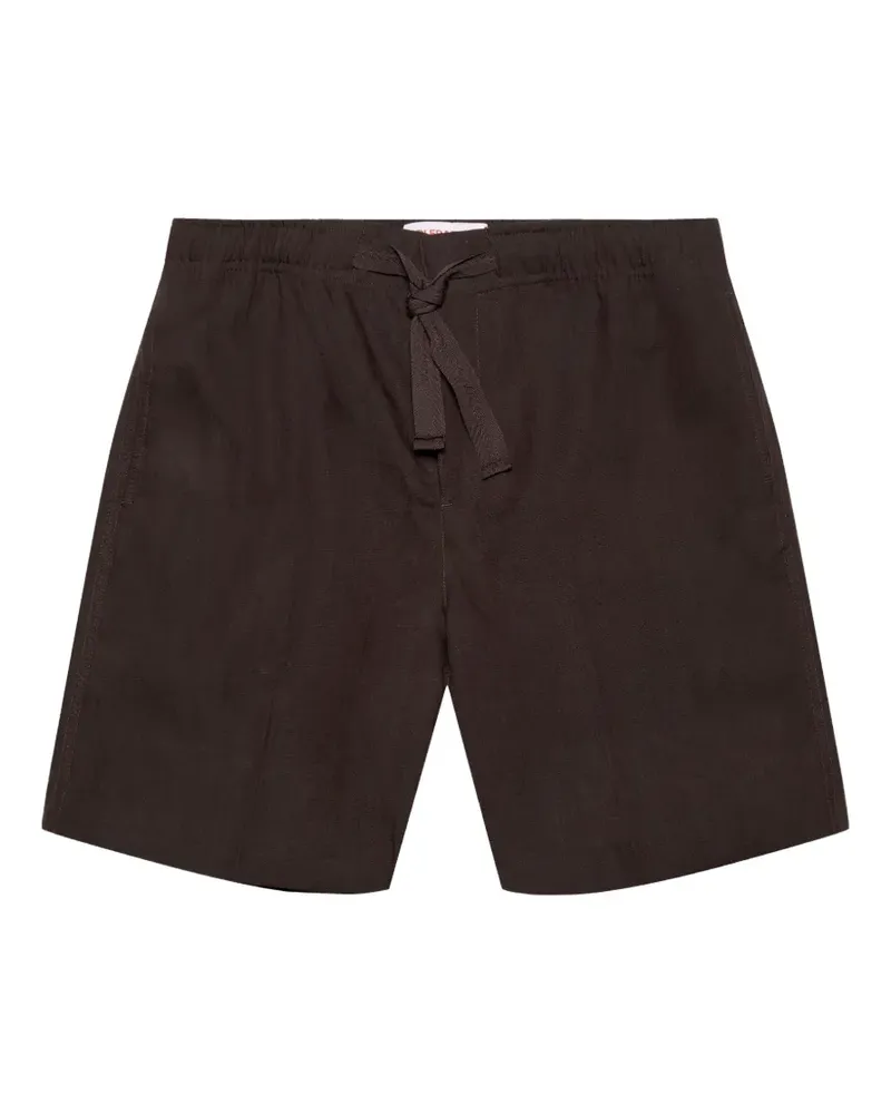 Orlebar Brown Alex Segelshorts aus Leinen - Braun Braun