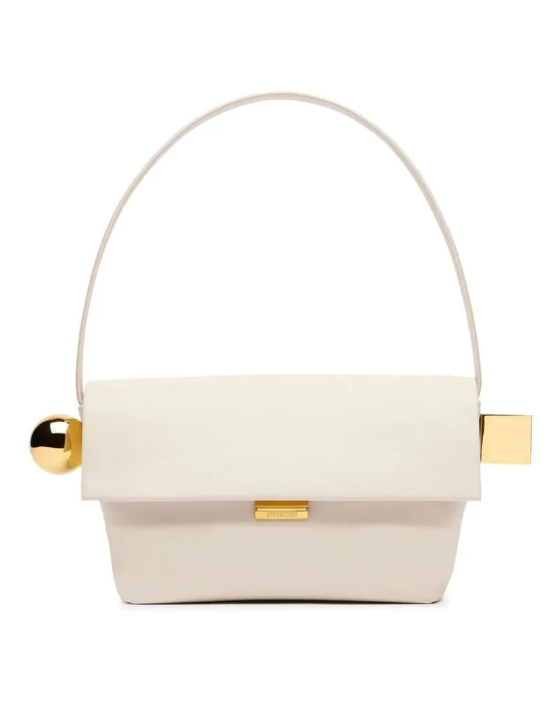 Jacquemus Le Rond Carré Schultertasche - Nude Nude