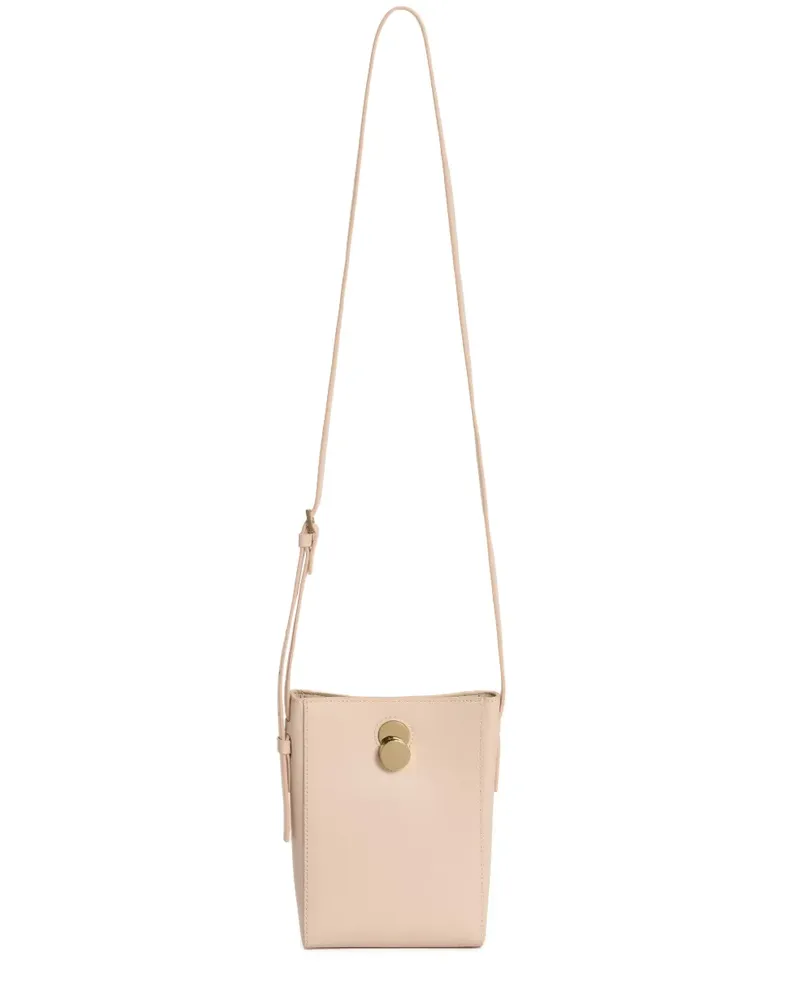 Fabiana Filippi Mini Eclissi Schultertasche - Nude Nude