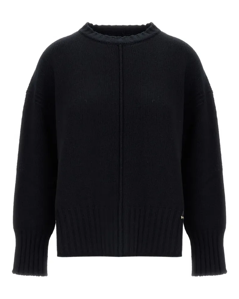Herno Gerippter Pullover - Schwarz Schwarz