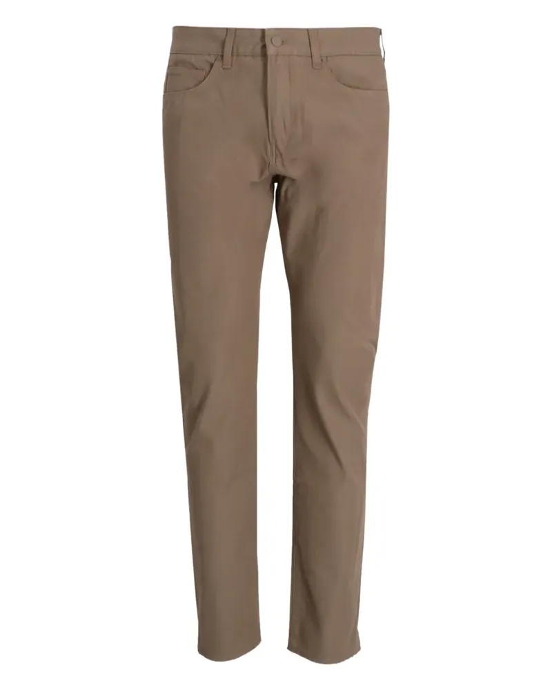 HUGO BOSS Hose aus Baumwollgemisch - Braun Braun