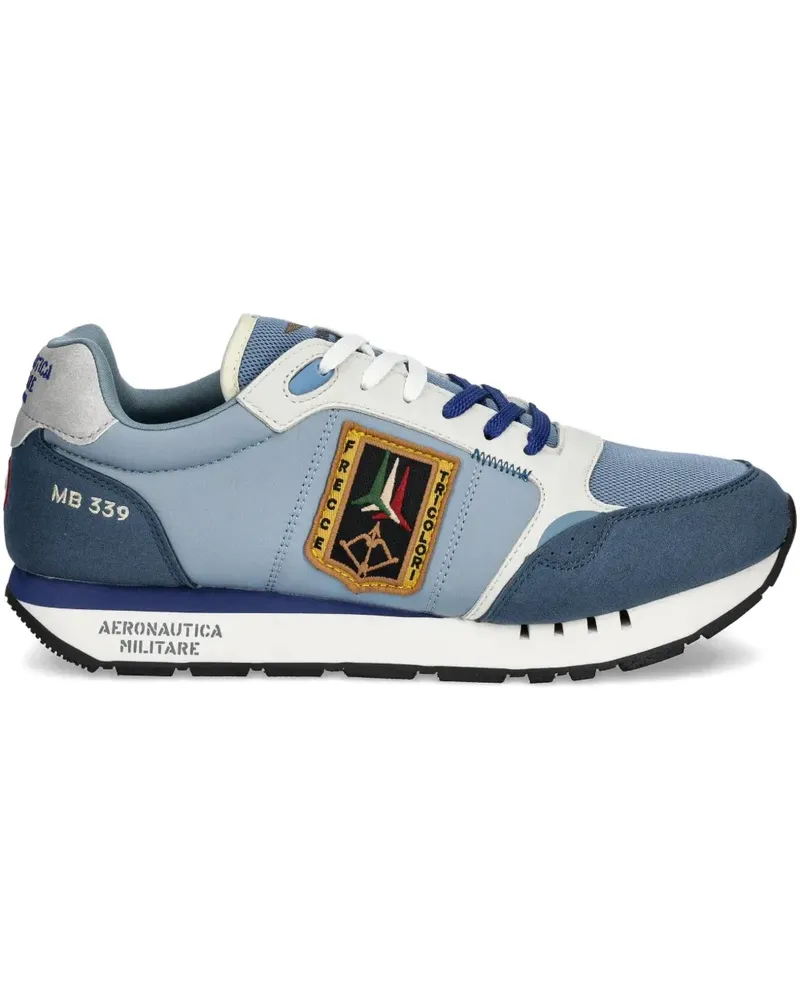 Aeronautica Militare Sneakers in Colour-Block-Optik - Blau Blau