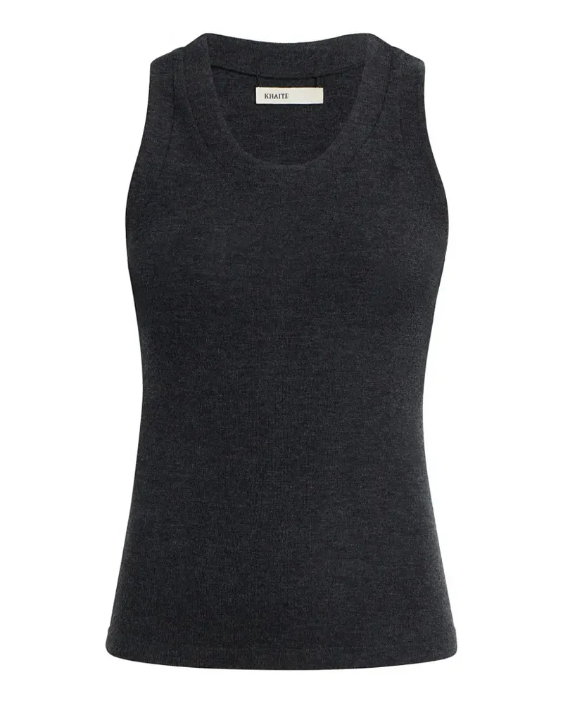 KHAITE Isha Top - Grau Grau