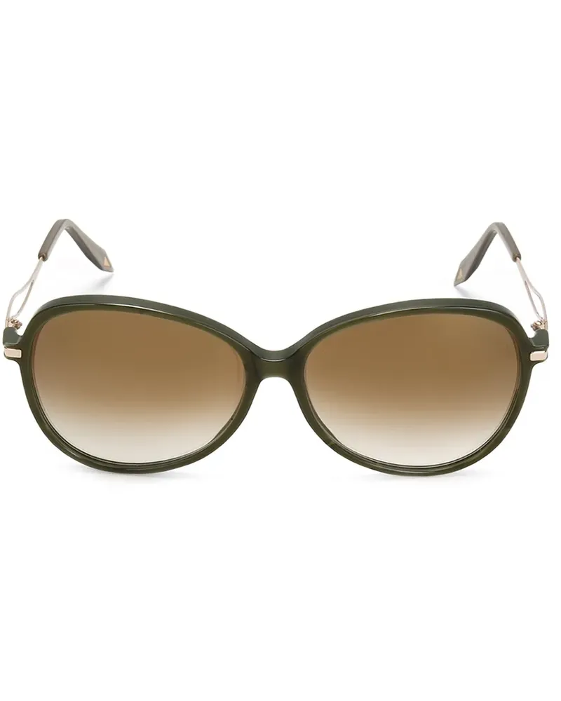 Victoria Beckham Acetate Butterfly' Sonnenbrille - Grün Grün