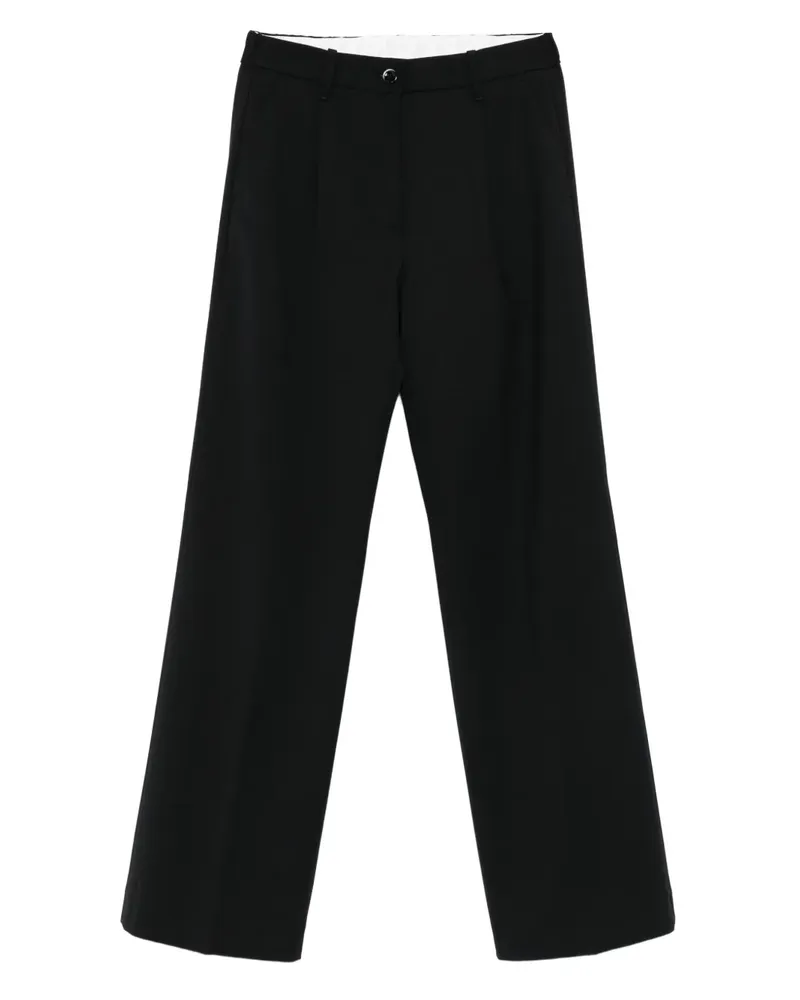 nine:inthe:morning Plissierte Hose - Schwarz Schwarz