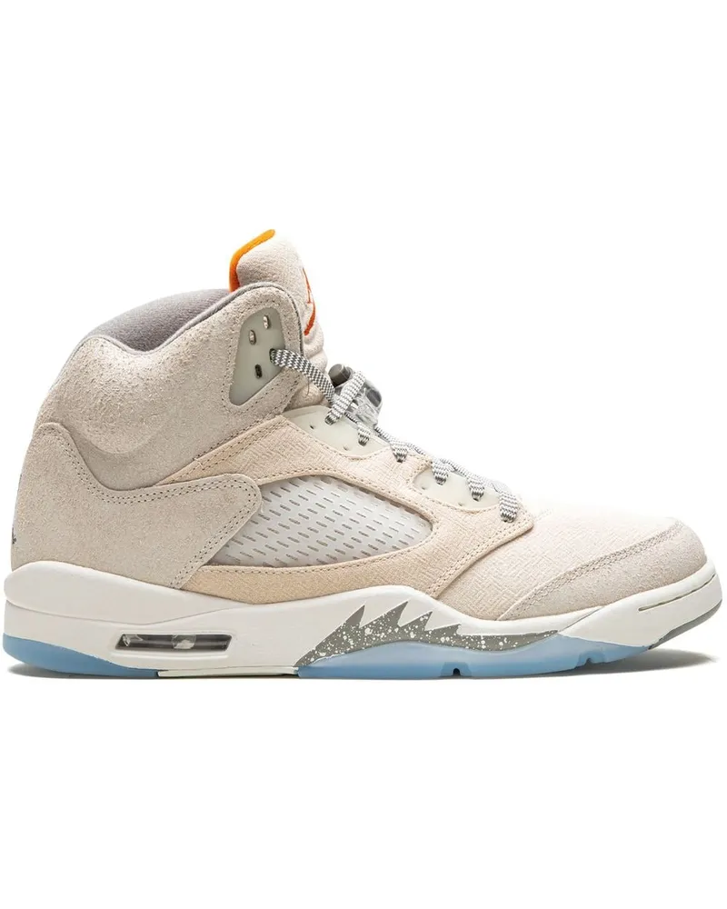 Jordan Air  5 High-Top-Sneakers - Nude Nude