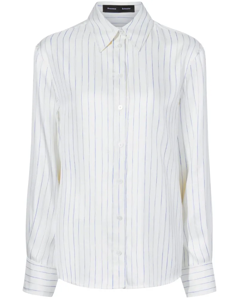 Proenza Schouler Madison' Hemd - Weiß Weiß