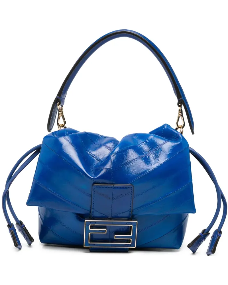 Fendi Kleine Mamma Baguette Tote Bag - Blau Blau