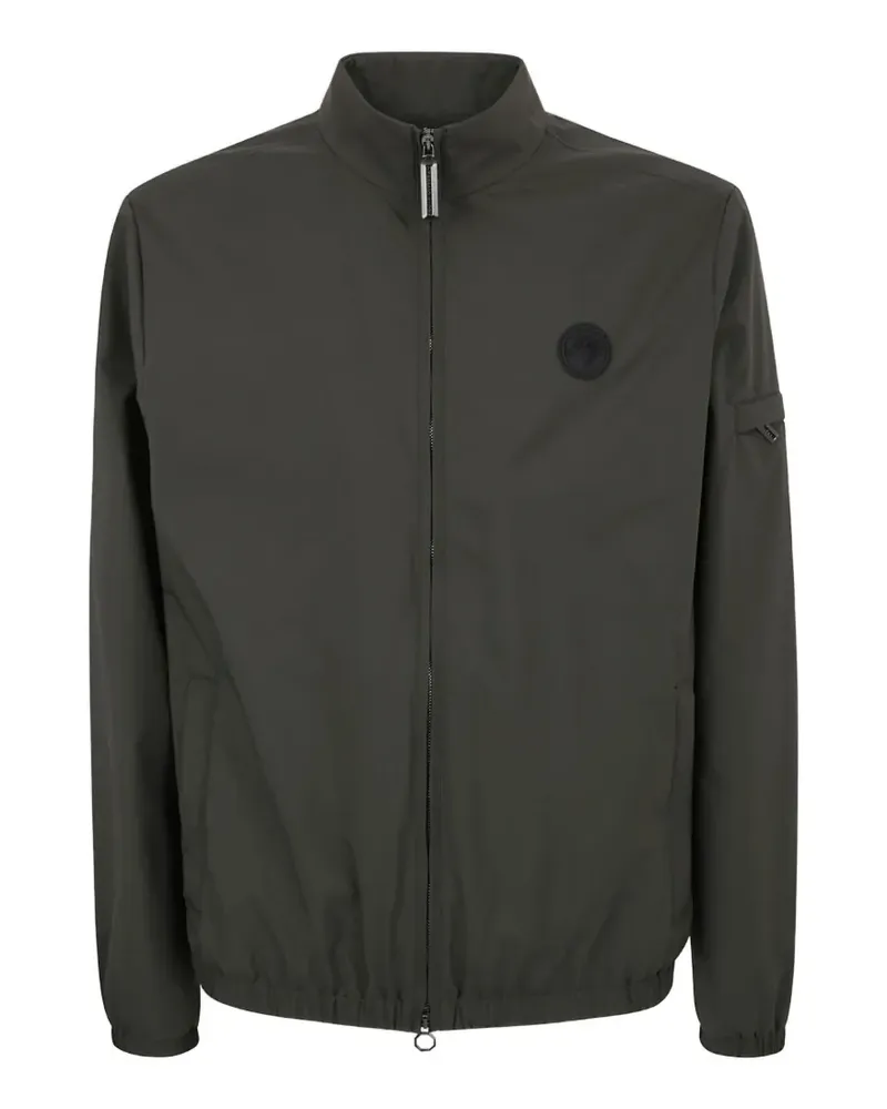 Stefano Ricci Klassischer Windbreaker - Grün Grün