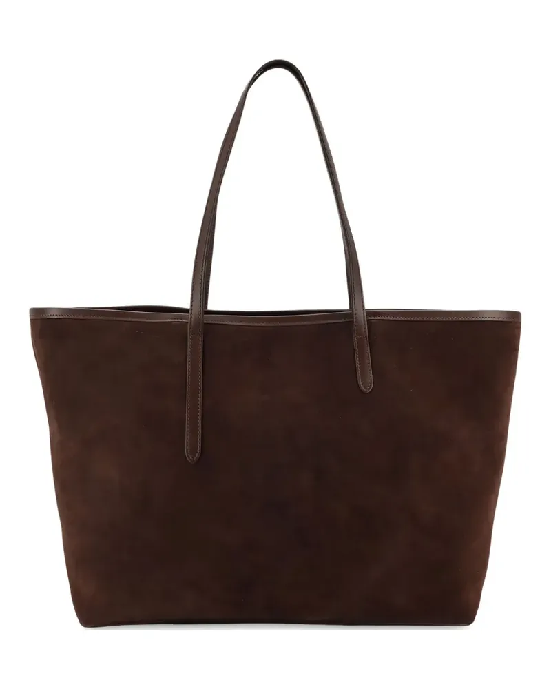 ATP Atelier Eraclea suede shoulder bag - Braun Braun