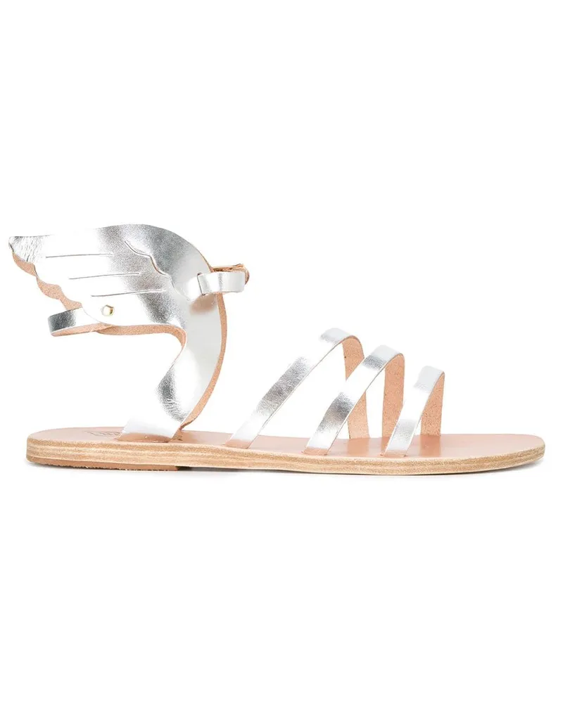 Ancient Greek Sandals Römersandalen mit Flügelmotiv - Metallic Metallic
