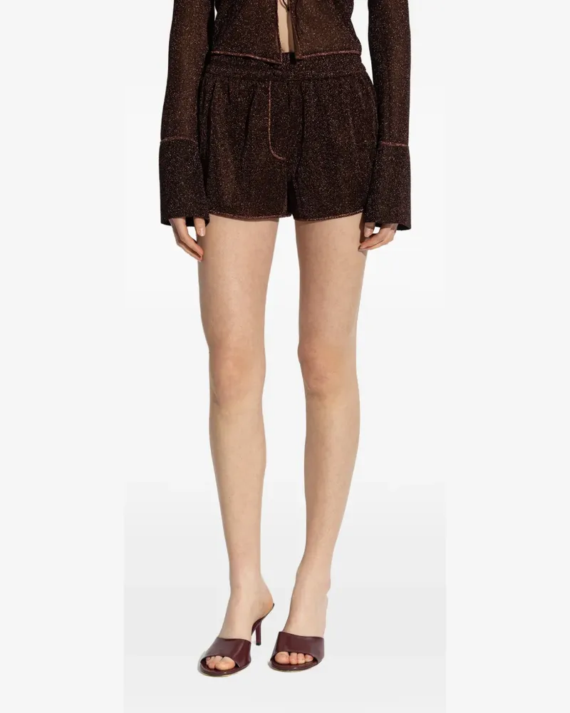 Oséree lurex shorts - Braun Braun