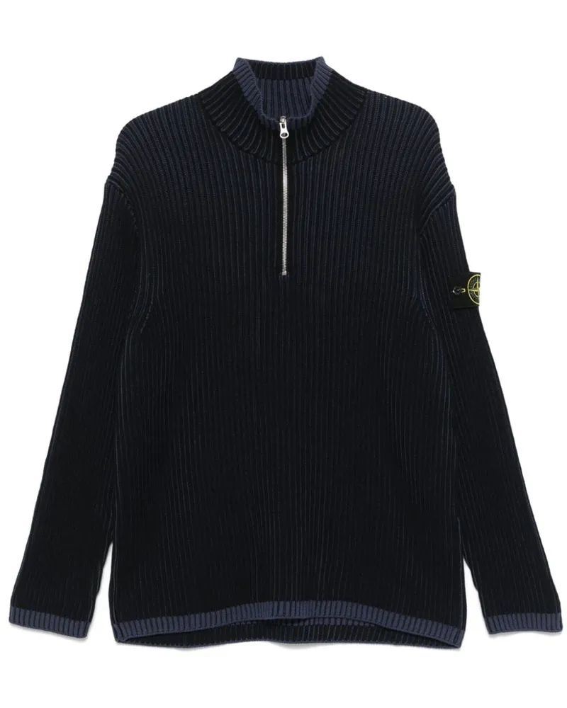 Stone Island Klassischer Pullover - Blau Blau