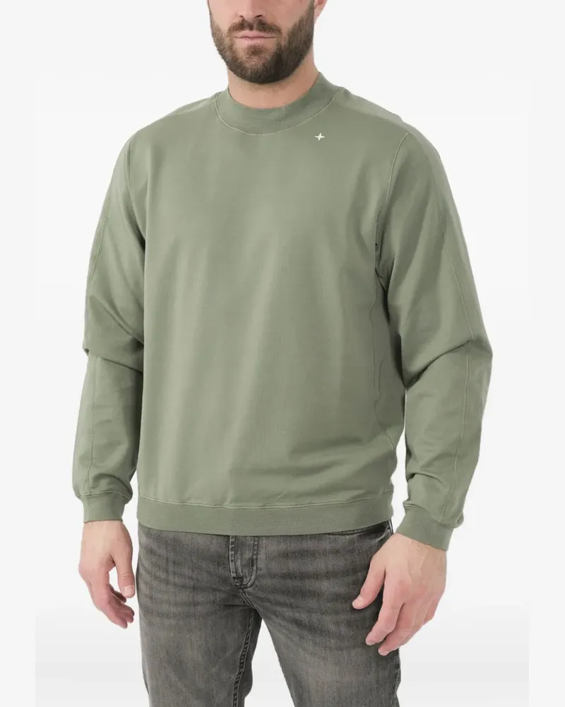 Stone Island Sweatshirt mit Rundhalsausschnitt - Grün Grün