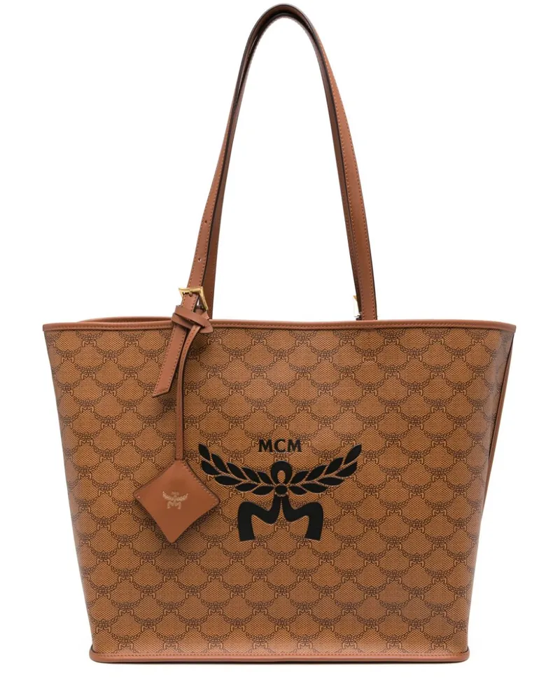 MCM Mittelgroße Himmel Handtasche - Braun Braun