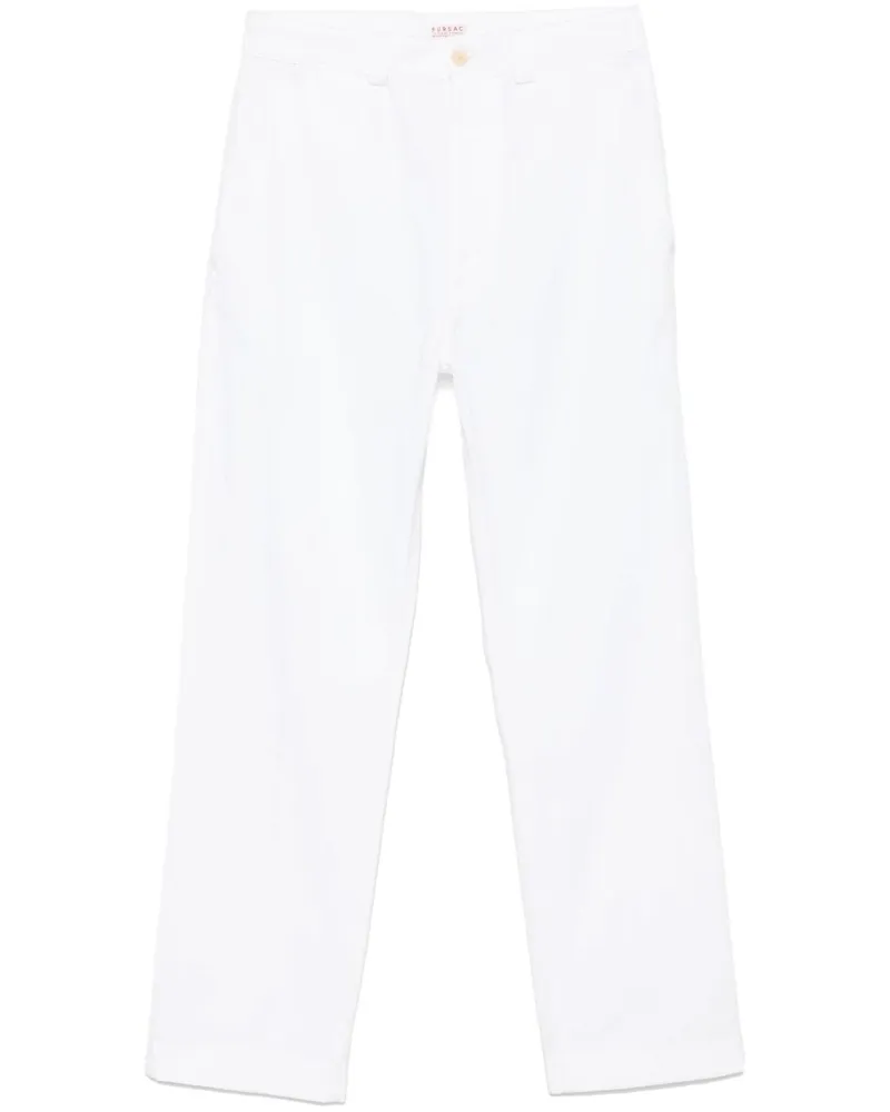 FURSAC Klassische Chino - Weiß Weiß