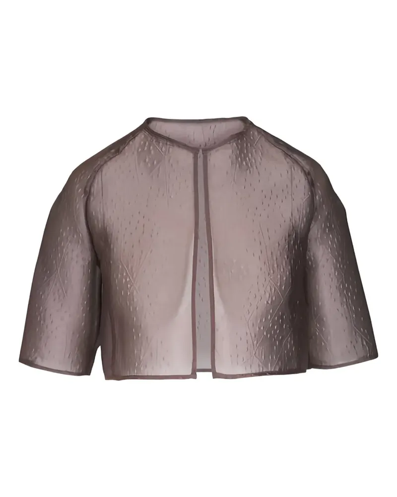 Talbot Runhof Offene Jacke - Nude Nude