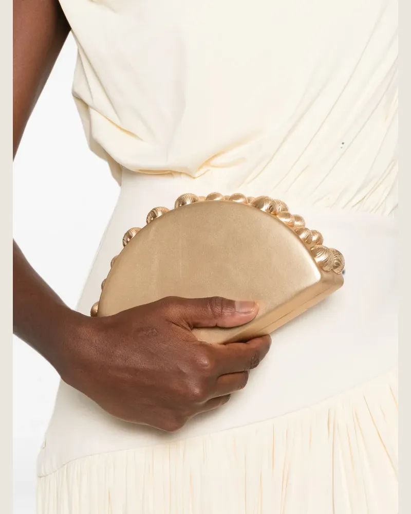 Cult Gaia Gili clutch bag - Gold Gold