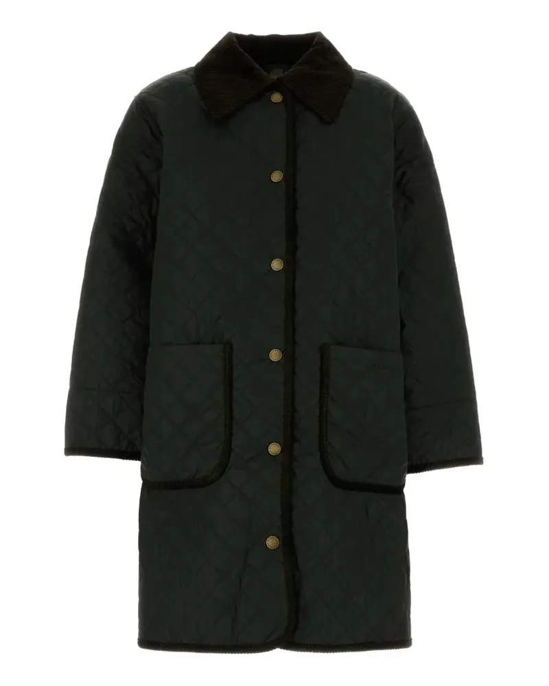 Barbour Gesteppter Carly Mantel - Grün Grün