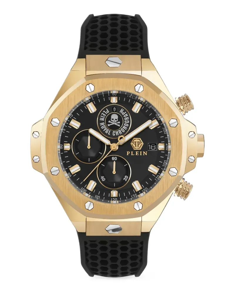 Philipp Plein Plein Chrono Royal 46mm watch - Schwarz Schwarz