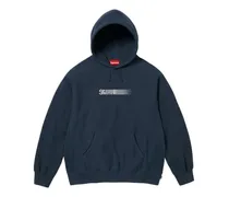 x Swarovski Hoodie mit Motion-Logo - Blau