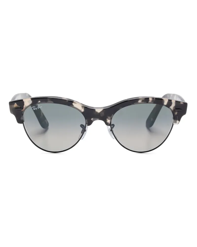 Ray Ban Clubmaster Way Sonnenbrille - Schwarz Schwarz