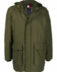 Tommy Hilfiger Rockie Dry Wax Kapuzenparka Grün