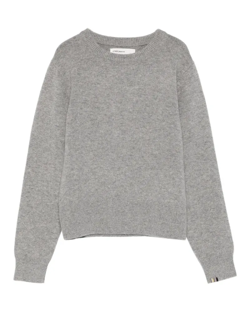 extreme cashmere Nº430 Jeanne crew-neck sweater - Grau Grau