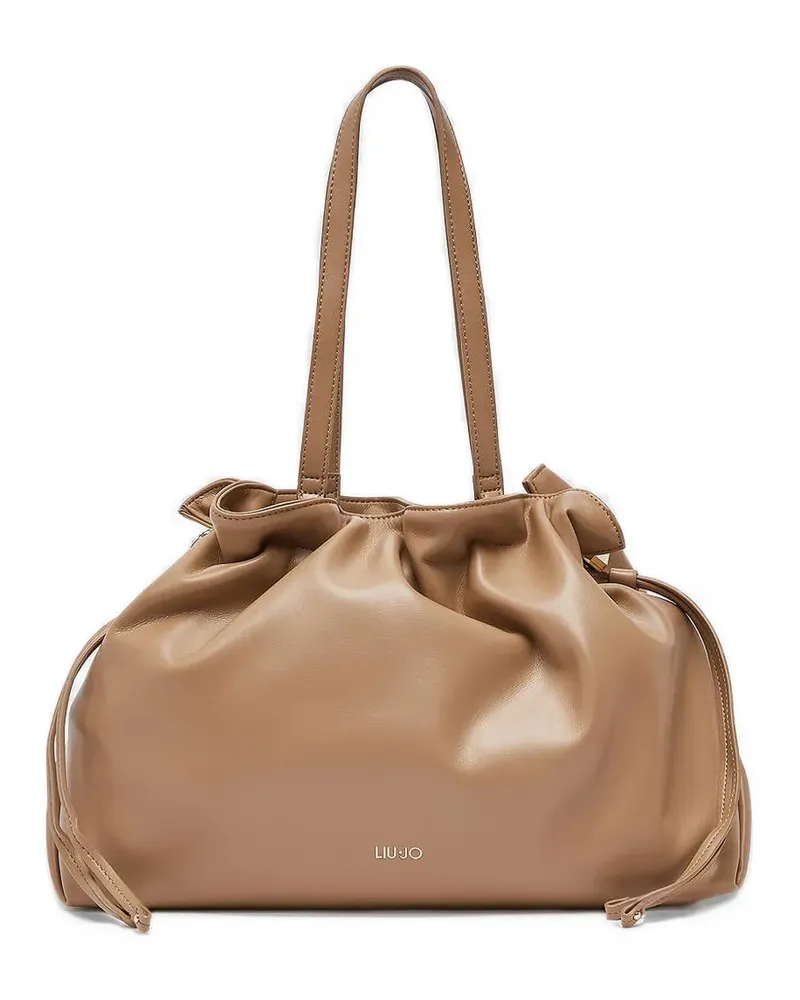 Liu Jo Shopper mit Logo - Nude Nude