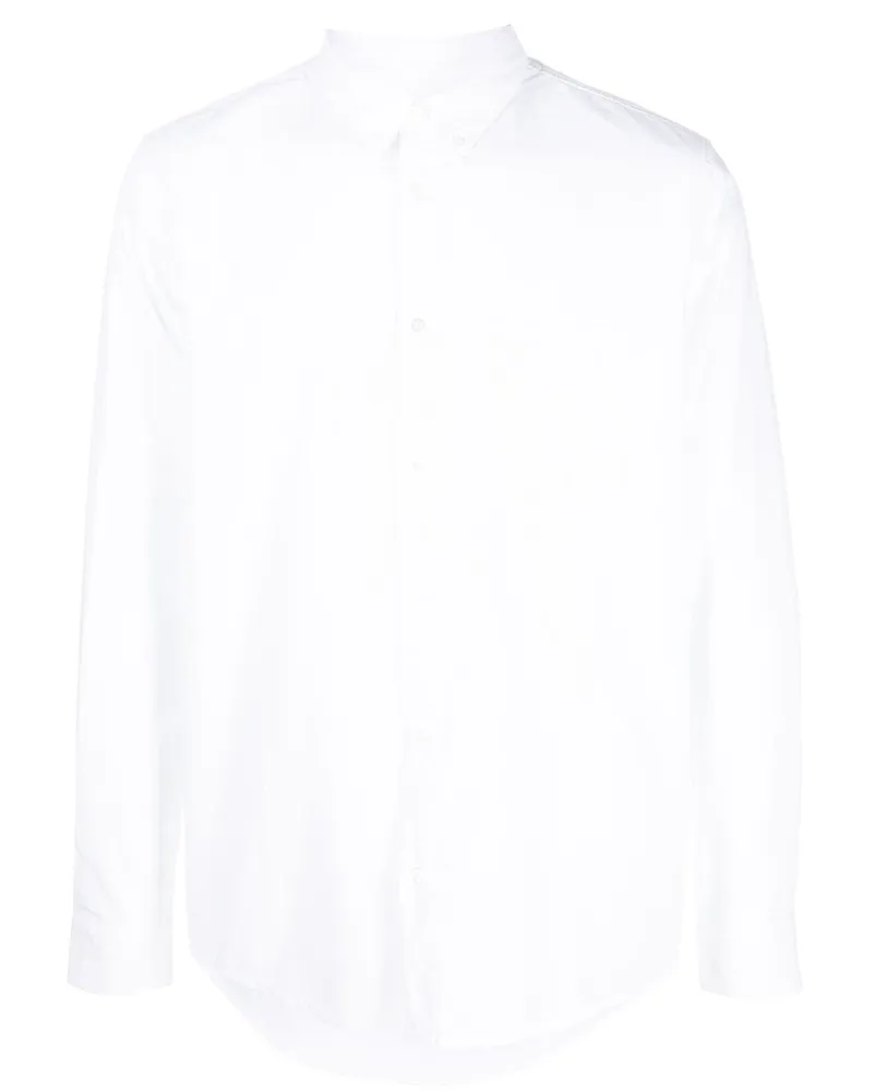 A.P.C. Edouard Hemd mit Button-down-Kragen - Weiß Weiß