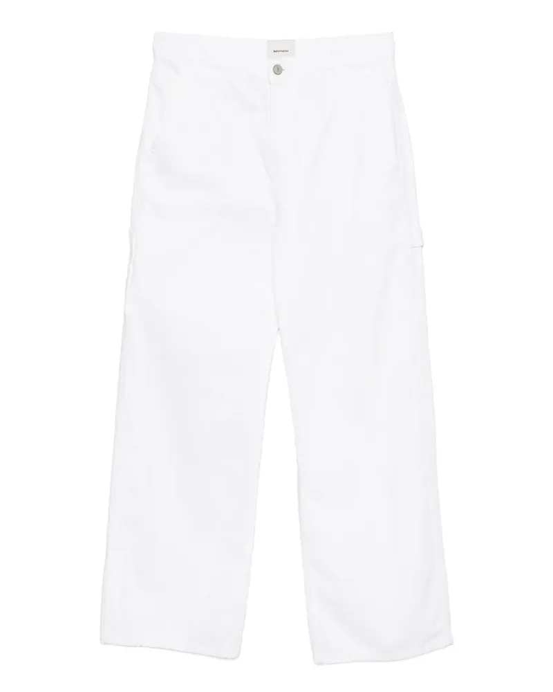 Reformation Diego Jeans - Weiß Weiß