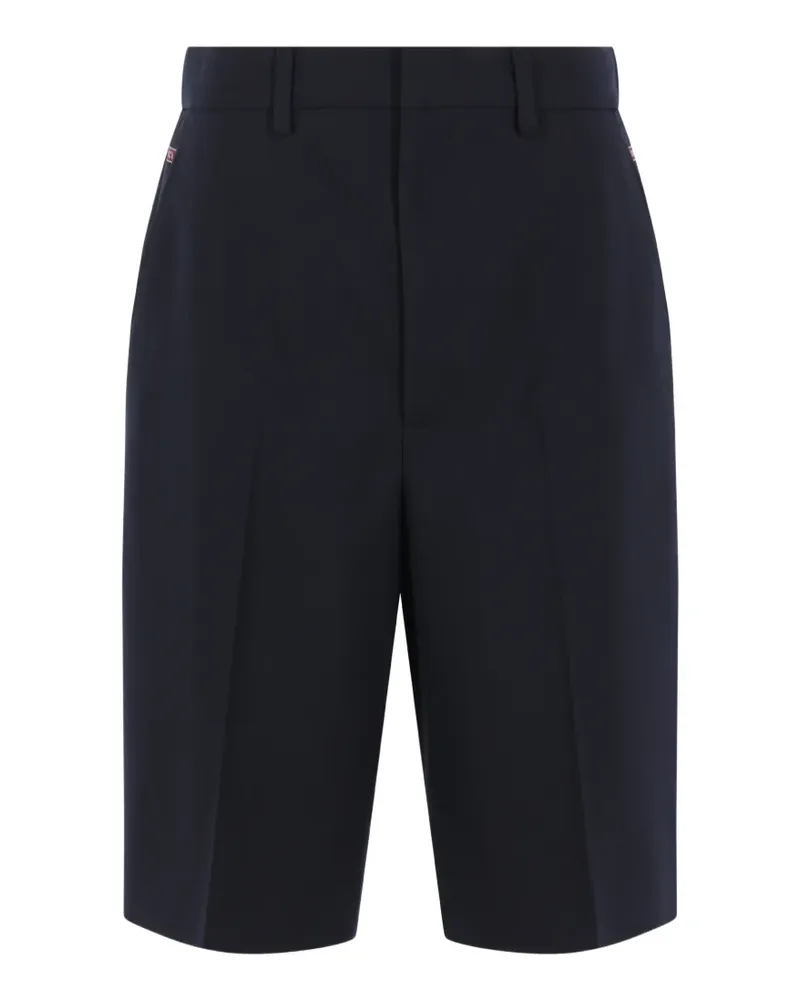 Gucci elasticated-waist tailored shorts - Blau Blau