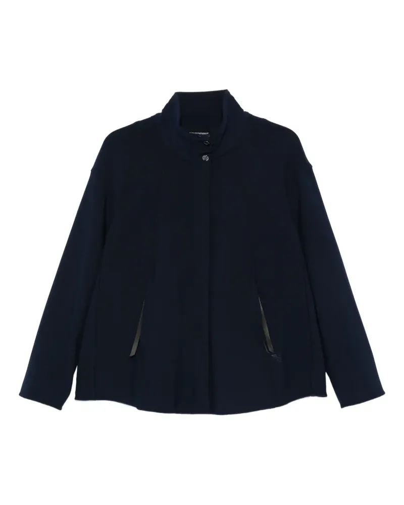 Emporio Armani Jacke mit Stehkragen - Blau Blau