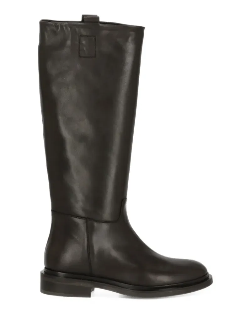 Julie Dee round-toe leather boots - Braun Braun