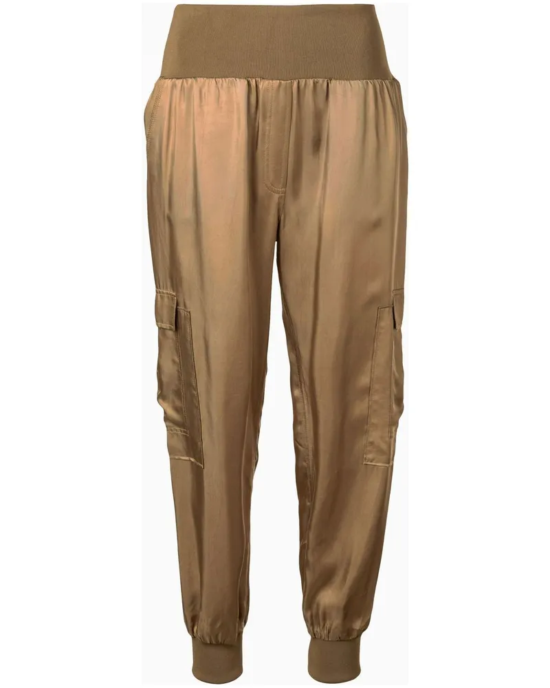 Cinq à Sept Giles Cargohose mit Stretchbund - Braun Braun