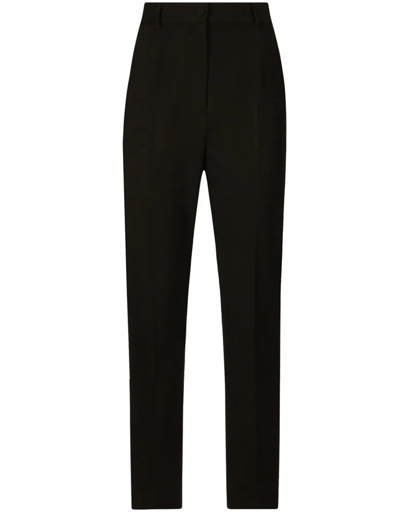 Dolce & Gabbana Klassische Hose - Schwarz Schwarz