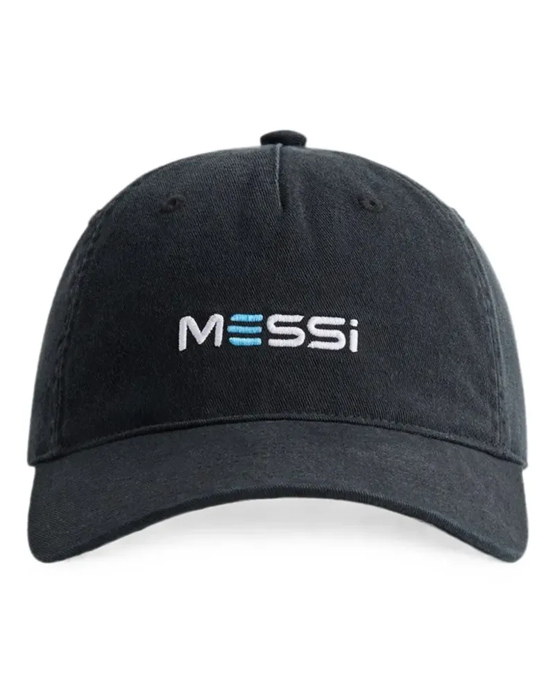 KITH x Adidas Messi logo-embroidered baseball cap - Schwarz Schwarz
