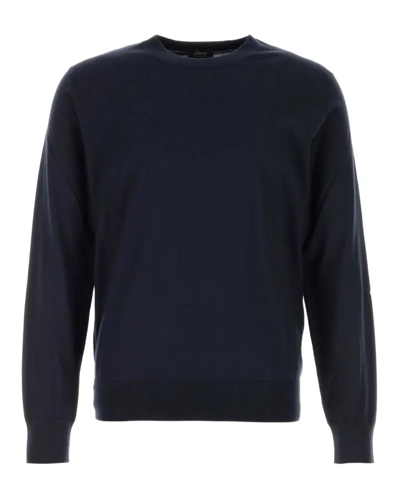 Brioni crew-neck sweater - Blau Blau