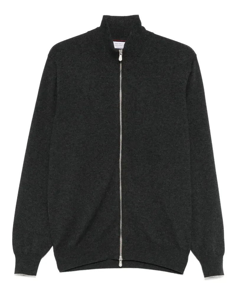 Brunello Cucinelli Cardigan aus Kaschmir - Grau Grau