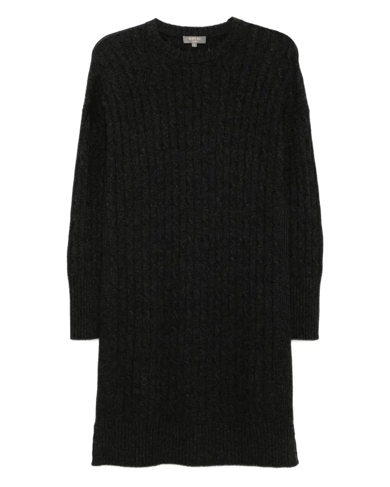 N.Peal Bella Kleid - Grau Grau