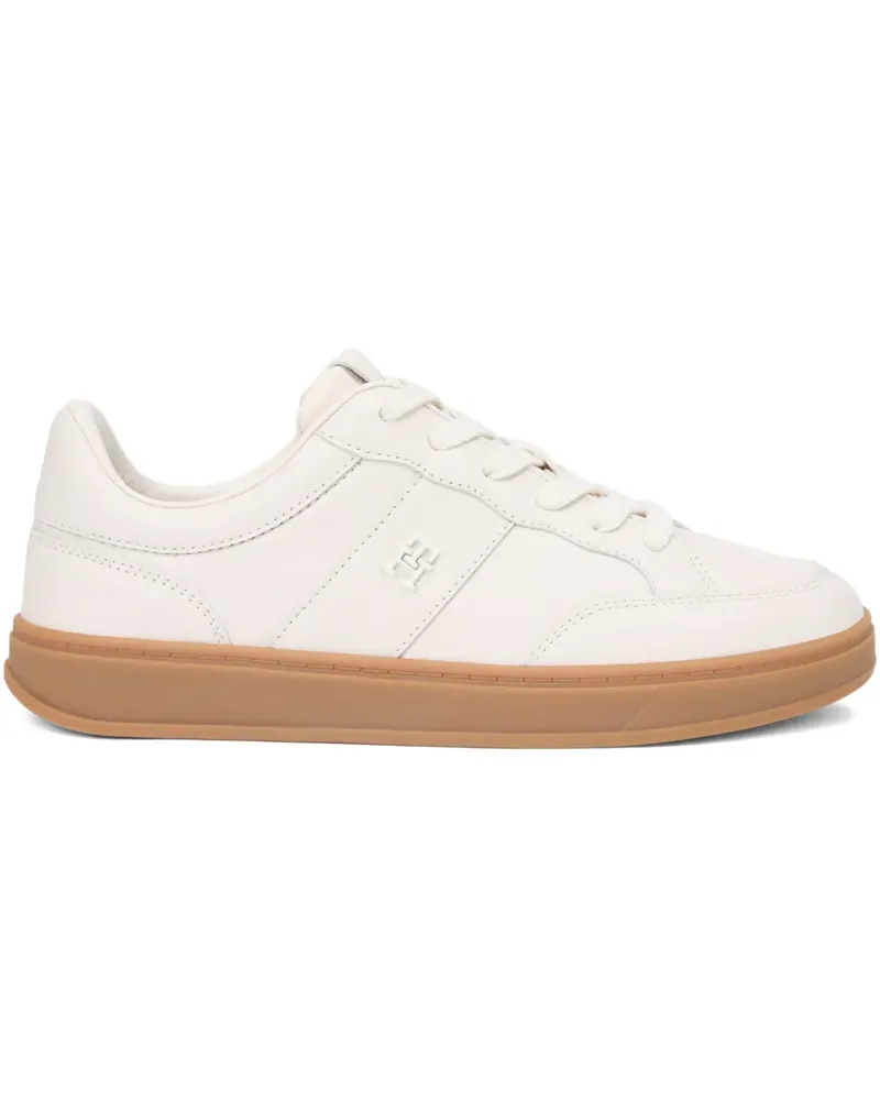 Tommy Hilfiger Sneakers mit Logo-Detail - Nude Nude