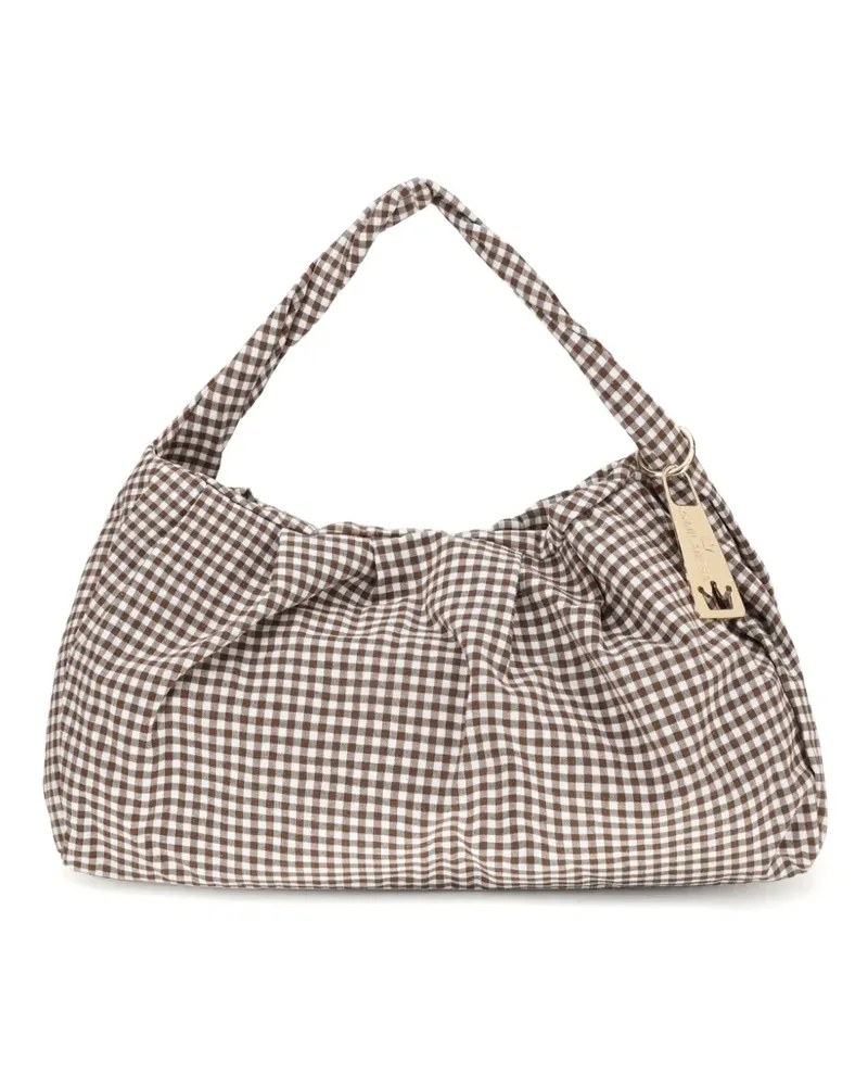 La Milanesa Aralia tote bag - Braun Braun