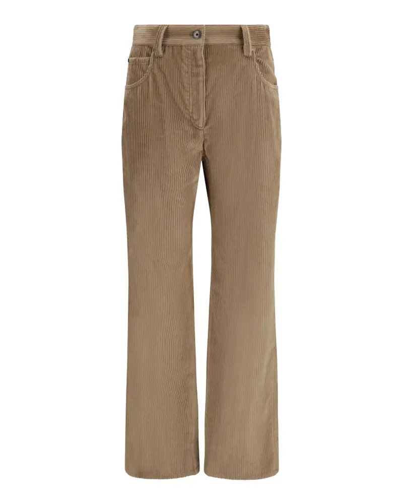 Brunello Cucinelli Hose aus Cord - Nude Nude
