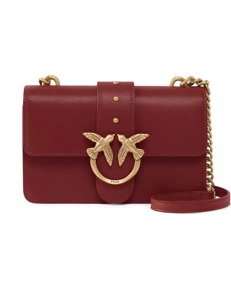 Pinko Love Birds Schultertasche - Rot Rot