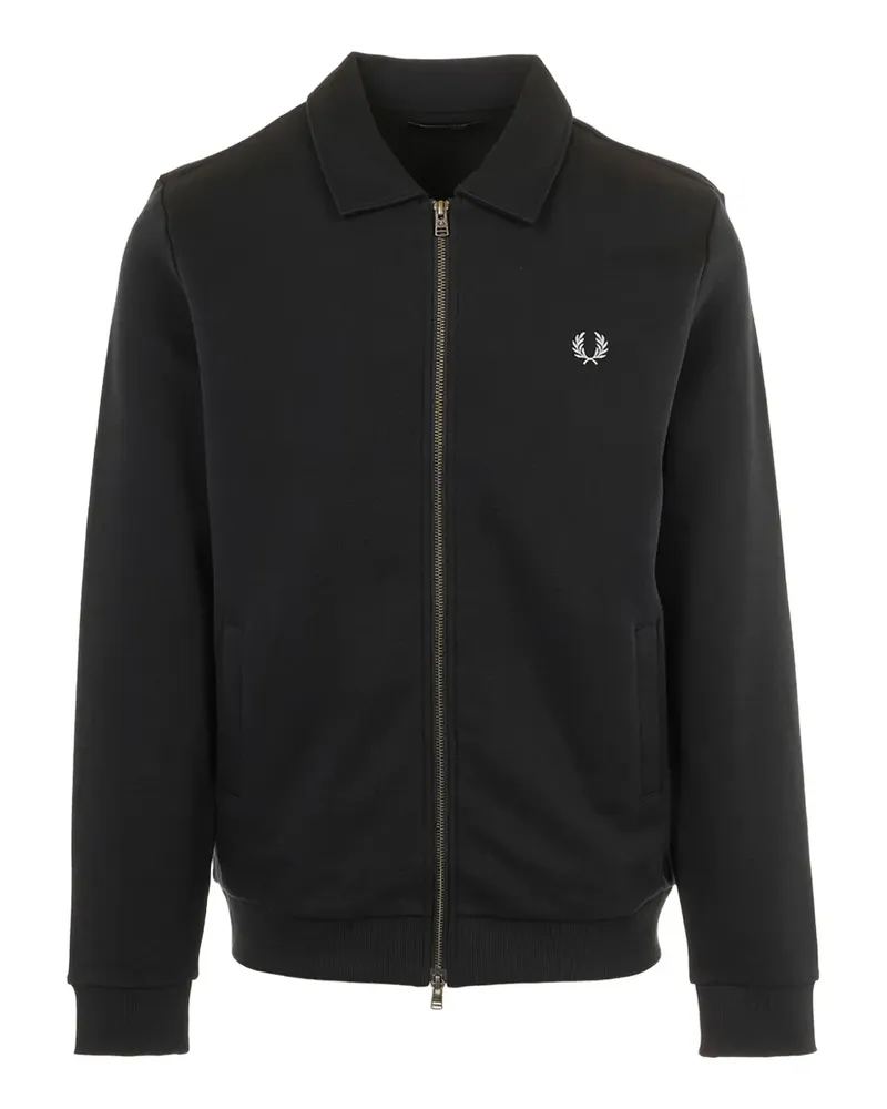 Fred Perry Hamdjacke mit Logo-Detail - Blau Blau