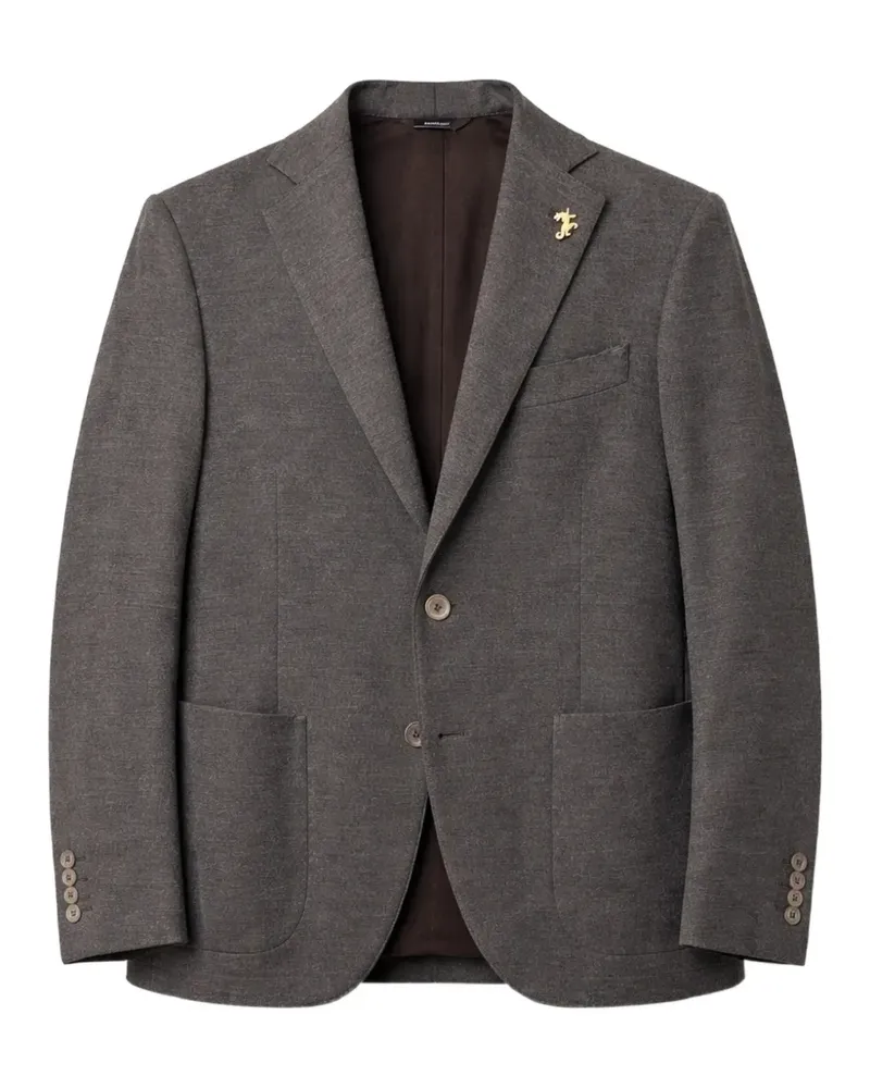 Tombolini single-breasted blazer - Grau Grau