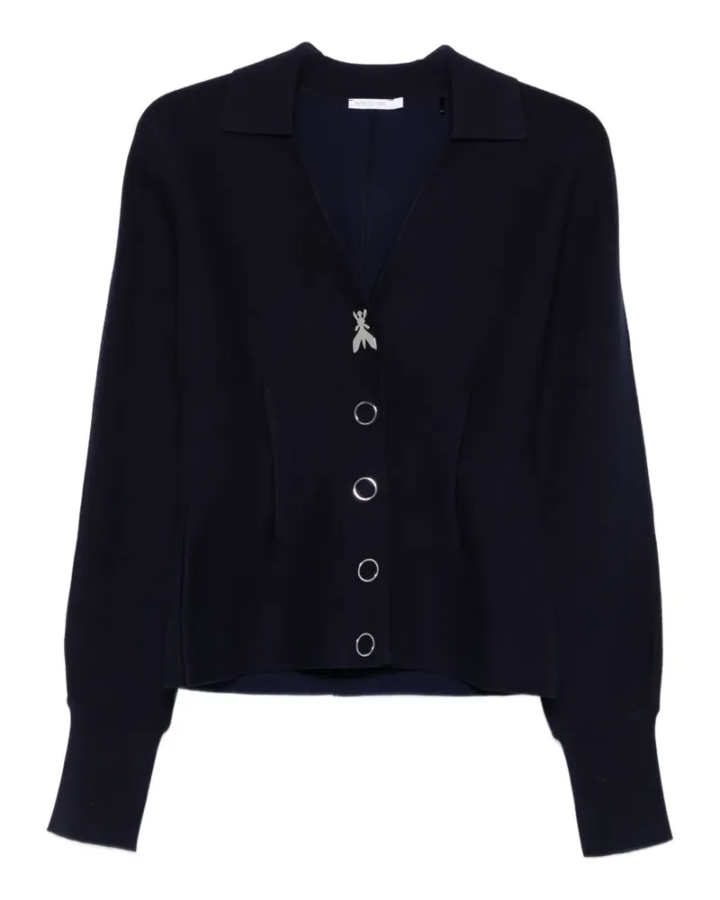 Patrizia Pepe Klassischer Cardigan - Blau Blau