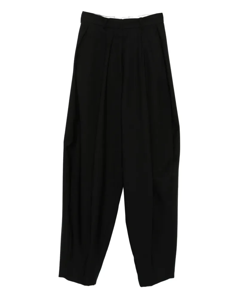 Viktor & Rolf Ballonhose mit Falten - Schwarz Schwarz