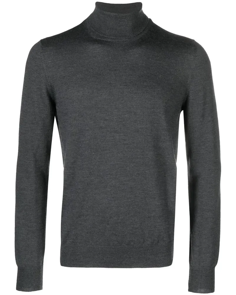 Tagliatore Pullover mit Rollkragen - Grau Grau