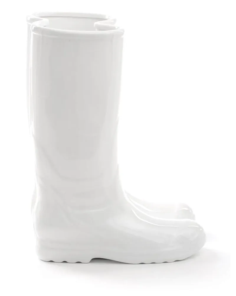 Seletti Memorabilia My Rainboots Vase - Weiß Weiß